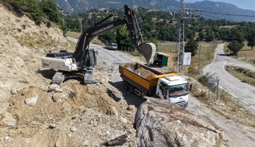 Büyükşehir’den Andırın Kırsalında Modern Ulaşım Hamlesi.